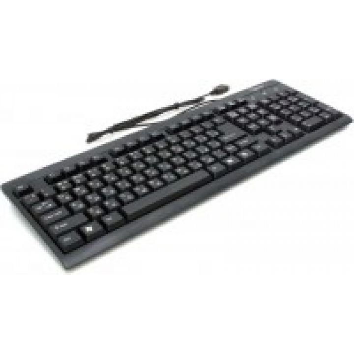 Клавиатура Gembird KB-8340U-BL, черный, USB, 104 клавиши