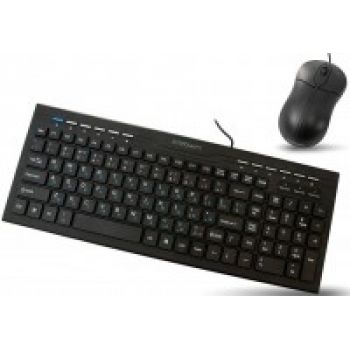Набор Crown CMMK-855 Black клавиатура+ мышь