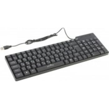клавиатура Oklick 190M, USB, black, черная