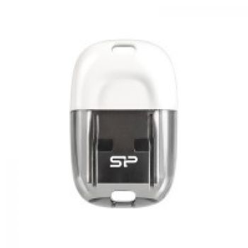 USB Flash Drive 8Gb - Silicon Power Touch T09 White