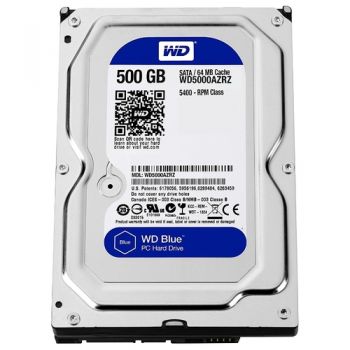 Жесткий диск 500Gb - Western Digital WD5000AZRZ,64 Мб,5400,3,5″
