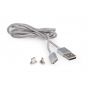 Аксессуар магнитный Gembird Cablexpert Pro USB 2.0 AM/microBM 5P to iPhone Lightning 1m