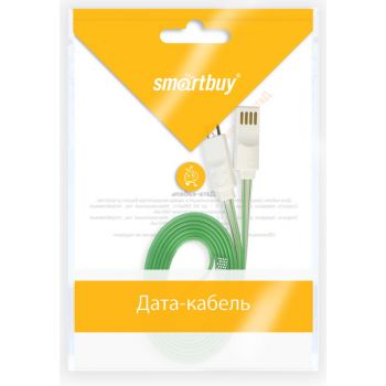 Дата-кабель Smartbuy USB - micro USB, с индикацией заряда, длина 1,2 м