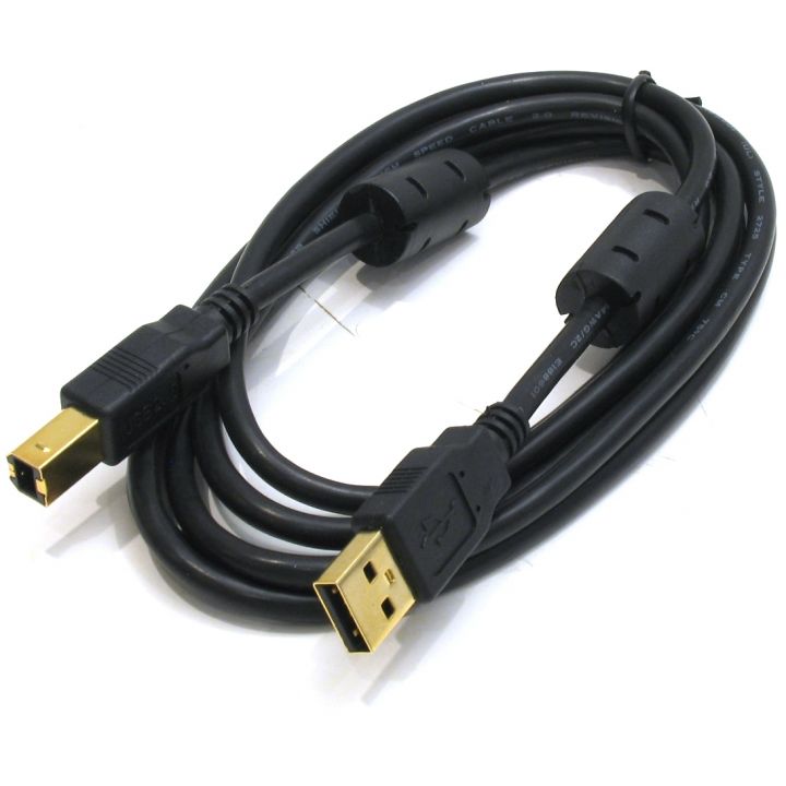Кабель L-Pro, USB 2.0 AM/BM, 30 awg, 5m