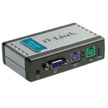 KVM переключатель D-Link KVM-121, 2- портовый, PS.2